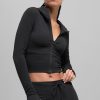 01-251-1.jpg Women's Cropped Zip Hoodie & Flared Pants Set 919b