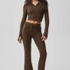 02-244-1.jpg Women's Cropped Zip Hoodie & Flared Pants Set 919b
