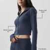 02-246-1.jpg Women's Cropped Zip Hoodie & Flared Pants Set 919b