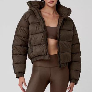 Short Hooded Puffer Jacket 910e