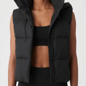 910f-cover-1.jpg Stand Collar Hooded Puffer Vest 910f