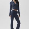 919b-cover-1.jpg Women's Cropped Zip Hoodie & Flared Pants Set 919b